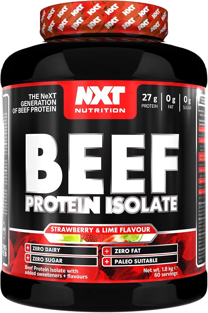 NXT Beef Protein Isolate Strawberry & Lime 1.8Kg